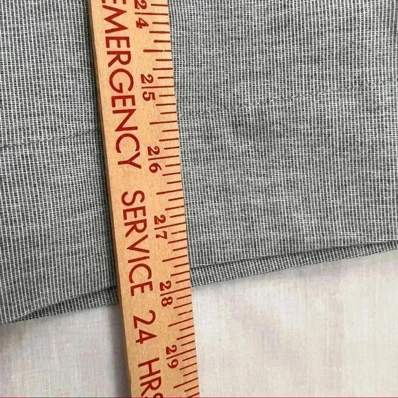 ACHRO Womens High Waisted Midi Pleated Pinstripe Skirt Sz S NWT Career Luxury - Picture 11 of 11